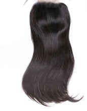Load image into Gallery viewer, HD Transparent 4x4/5x5/6x6 Lace Closure Brazilian Straight Remy Human Hair 10"-20" r Free Part XP/10A Lace Closure