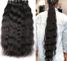 Load image into Gallery viewer, 18 Inches - 36 Inches 3-4 Bundles Packs Raw Indian Virgin Hair
