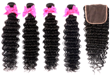 Malaysian Deep Wave 3 or 4 Bundles With 14