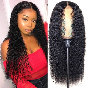 Brazilian Curly Transparent Lace Front Frontal