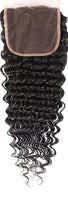 Load image into Gallery viewer, Malaysian Deep Wave 3 or 4 Bundles With 14&quot;-20&quot; Free/Middle Part Frontal Closure

